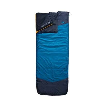 NORTHFACE DOLOMITE ONE BAG REG - BLUE/YELLOW - FIRST LAYER VIEW