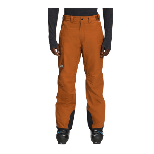 THE NORTH FACE FREEDOM INSULATED PANTS - LEATHER BROWN - FRONT VIEW
