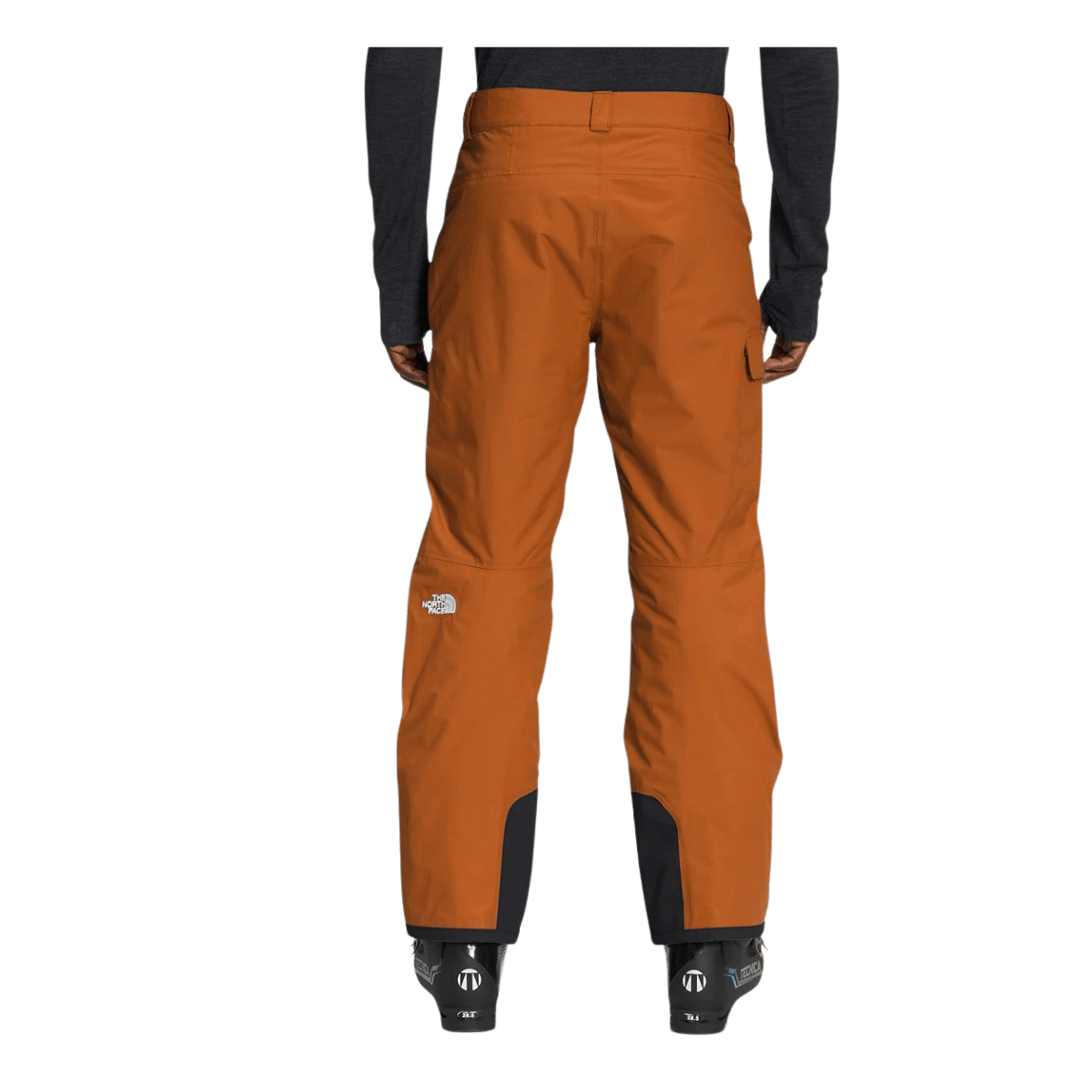 THE NORTH FACE FREEDOM INSULATED PANTS - LEATHER BROWN - BACK VIEW