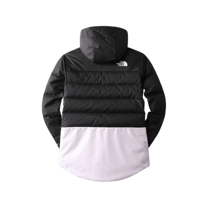 THE NORTH FACE GIRLS' PALLIE DOWN JACKET - LAVENDER FOG - BACK VIEW