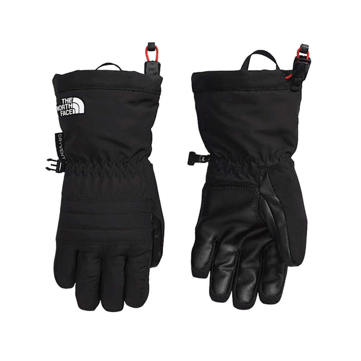 THE NORTH FACE KIDS' MONTANA SKI GLOVES - TNF BLACK