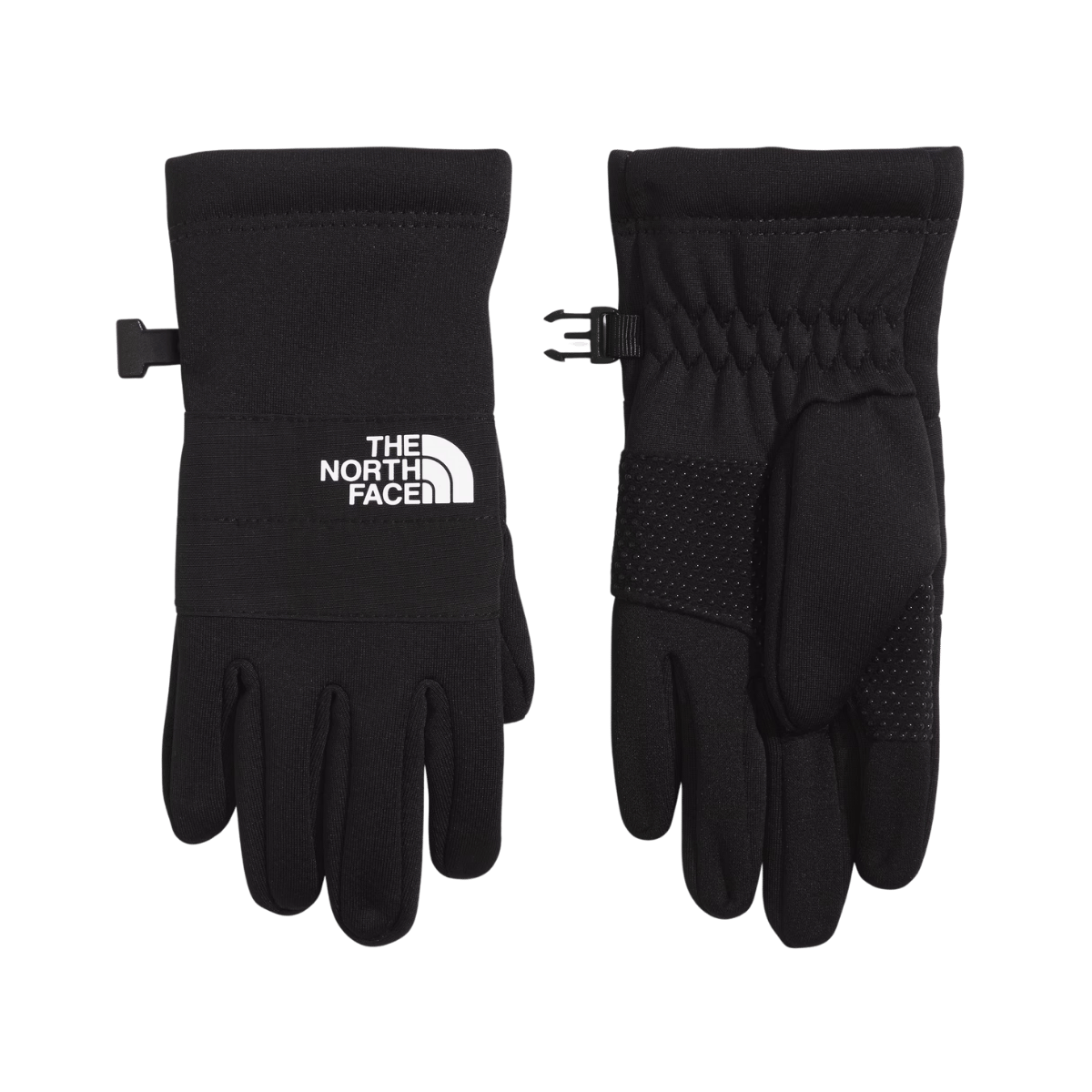THE NORTH FACE KIDS SIERRA ETIP GLOVES - TNF BLACK