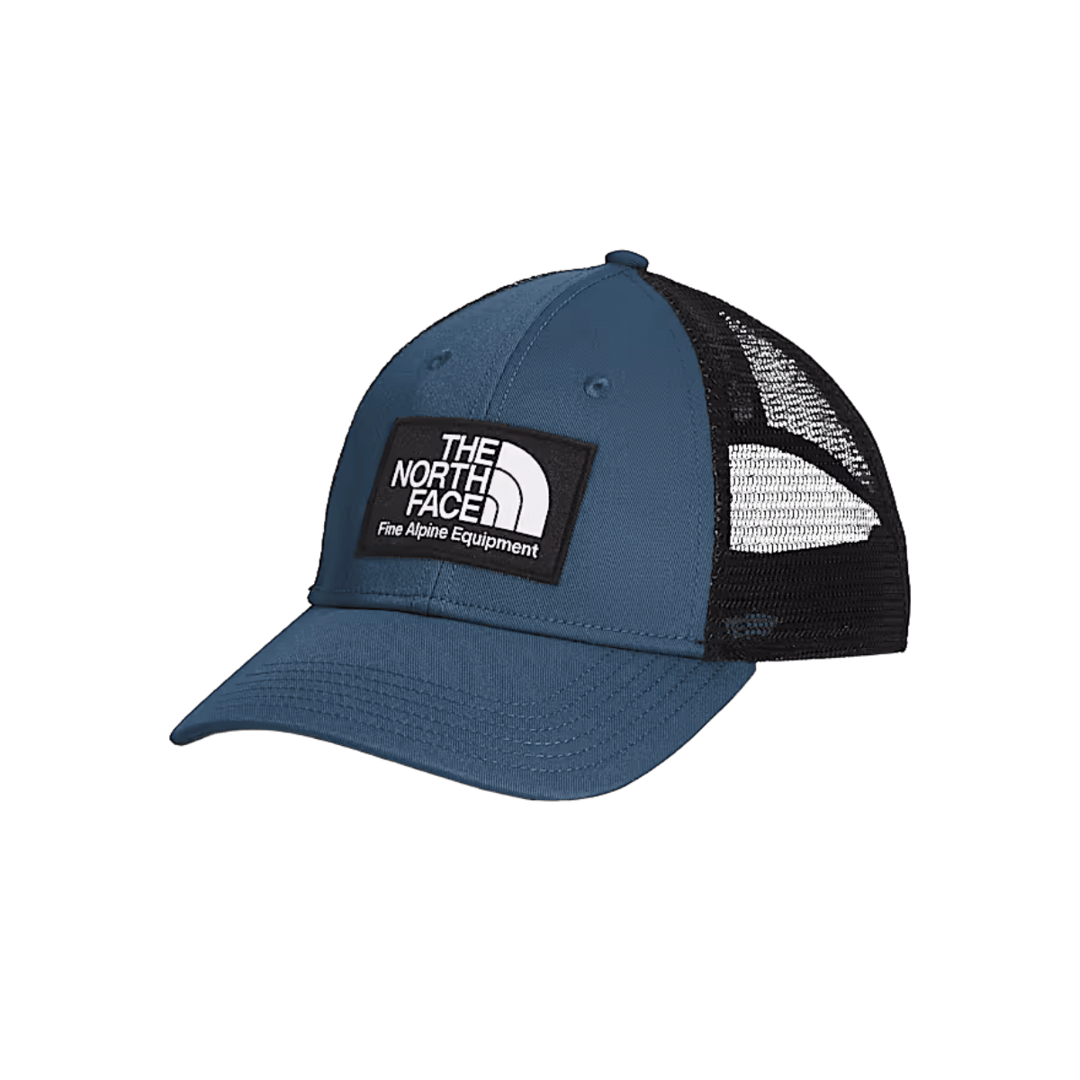 THE NORTH FACE MUDDER TRUCKER HAT - SHADY BLUE - ONE SIZE - FRONT VIEW