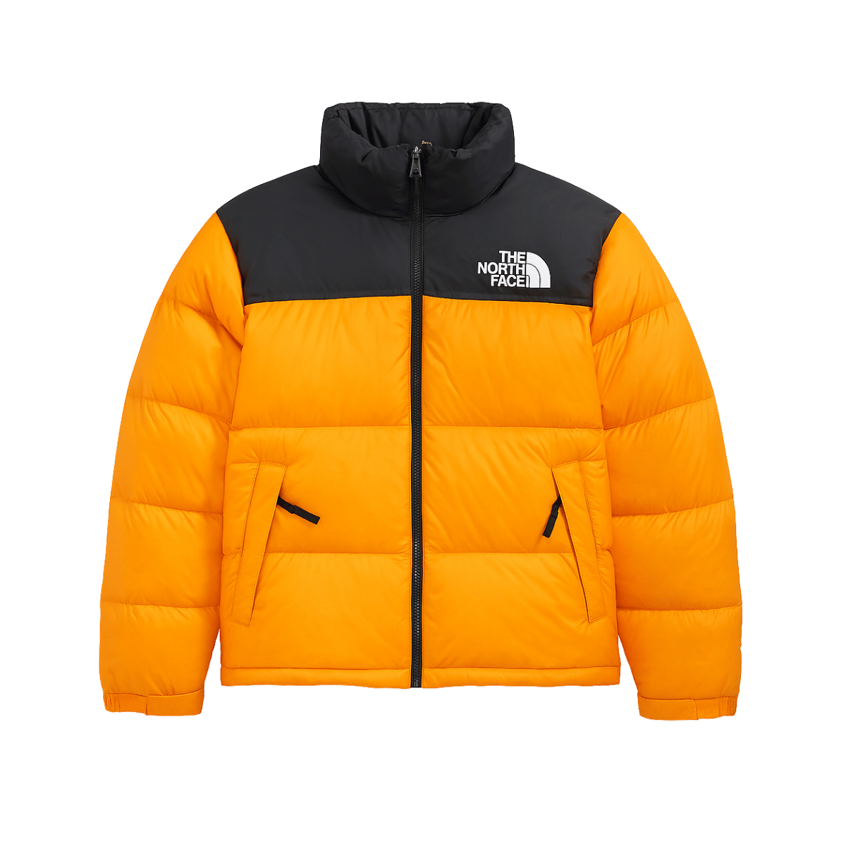 THE NORTH FACE MEN'S 1996 RETRO NUPTSE JACKET - CONE ORANGE - FRONT VIEW