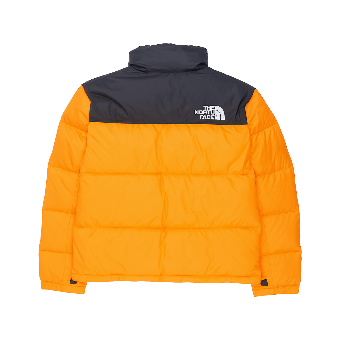 THE NORTH FACE MEN'S 1996 RETRO NUPTSE JACKET - CONE ORANGE - BACK VIEW