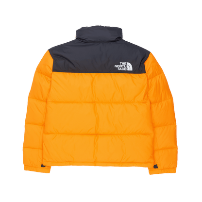 THE NORTH FACE MEN'S 1996 RETRO NUPTSE JACKET - CONE ORANGE - BACK VIEW