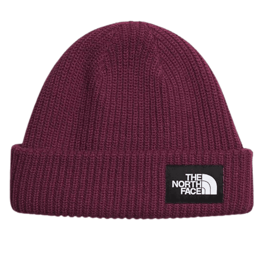 THE NORTH FACE SALTY DOG LINED CUFFED BEANIE HAT - ONE SIZE - BOYSENBERRY