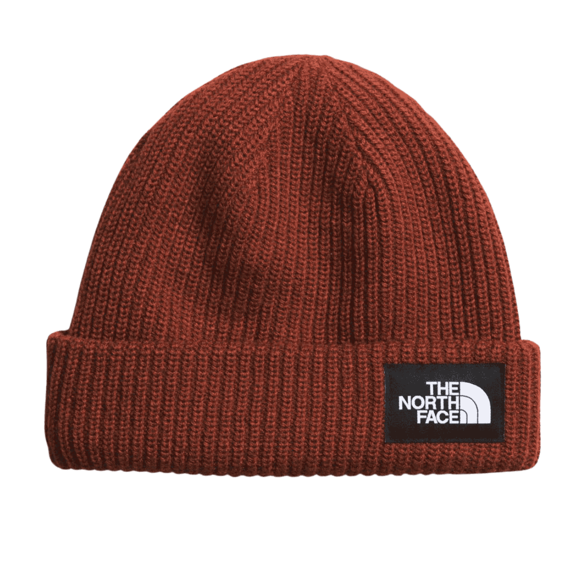 THE NORTH FACE SALTY DOG LINED CUFFED BEANIE HAT - ONE SIZE - BRANDY BROWN