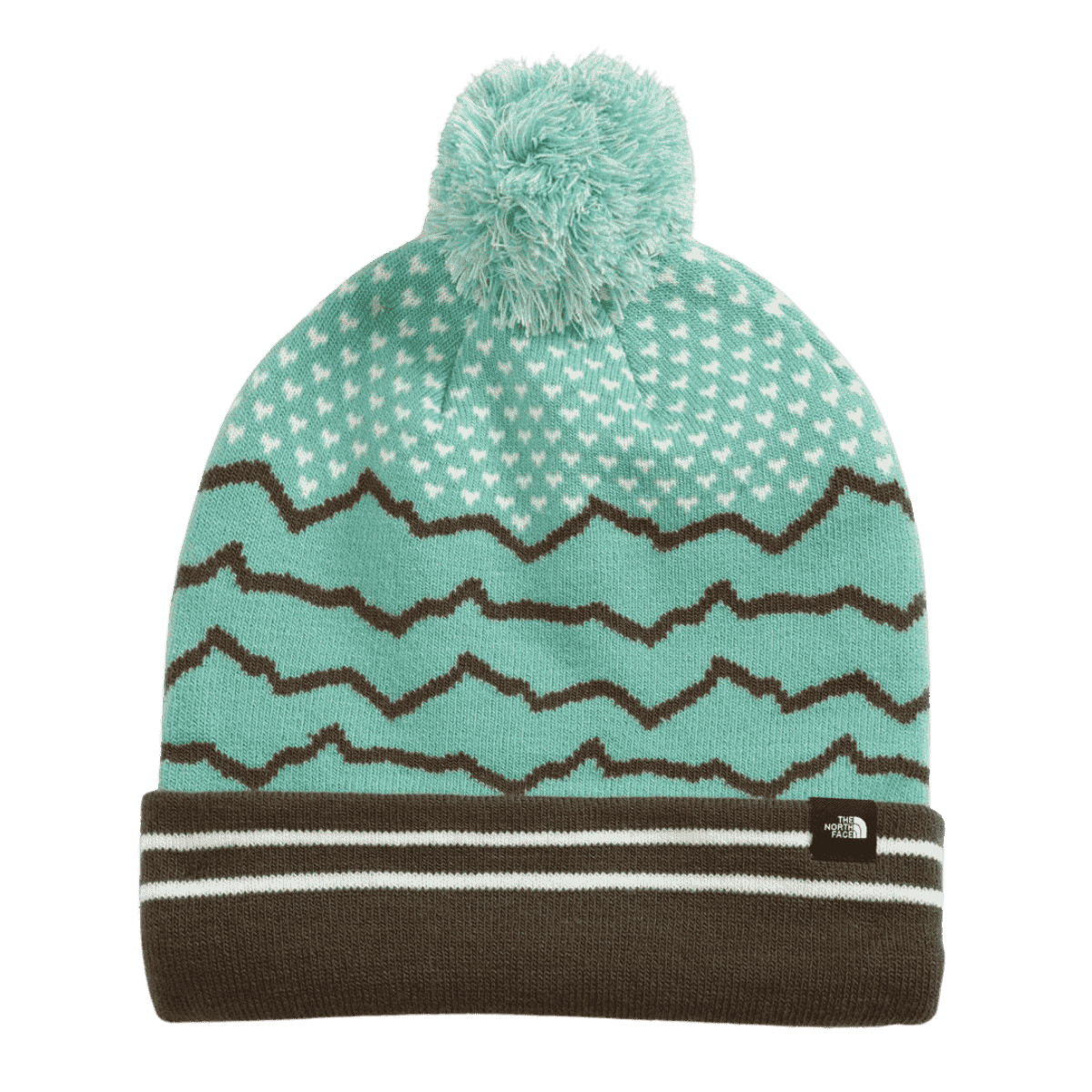 THE NORTH FACE SKI TUKE BEANIE - ONE SIZE - WASABI/GARDENIA WHITE