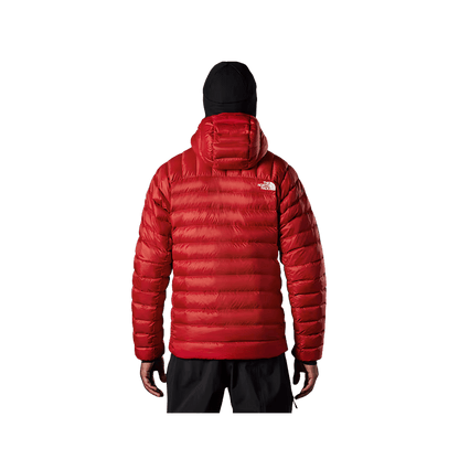 THE NORTH FACE MEN'S SUMMIT BREITHORN HOODIE JACKET - TNF RED - BACK VIEW