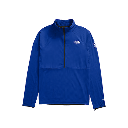 THE NORTH FACE MEN'S SUMMIT SERIES FUTUREFLEECE LT 1/2 ZIP - TNF BLUE - PRODUCT DETAIL VIEW