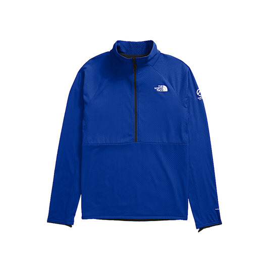 THE NORTH FACE MEN'S SUMMIT SERIES FUTUREFLEECE LT 1/2 ZIP - TNF BLUE - PRODUCT DETAIL VIEW