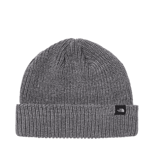 NORTHFACE TNF FISHERMAN BEANIE - TNF MEDIUM GREY HEATHER - ONE SIZE