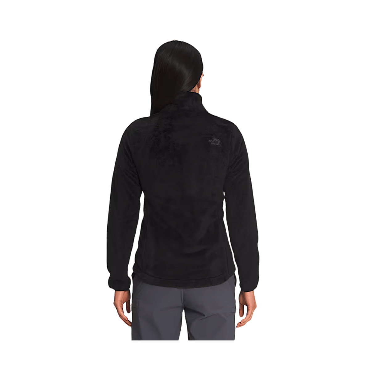 THE NORTHFACE WOMEN'S OSITO JACKET - TNF BLACK - BACK VIEW