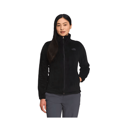 THE NORTHFACE WOMEN'S OSITO JACKET - TNF BLACK - FRONT VIEW