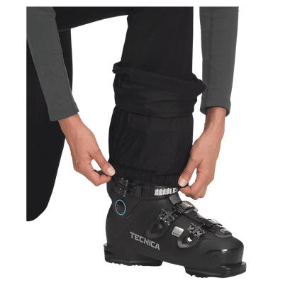 NORTH FACE WOMEN'S SNOGA PANTS - TNF BLACK - CLOSE-UP VIEW