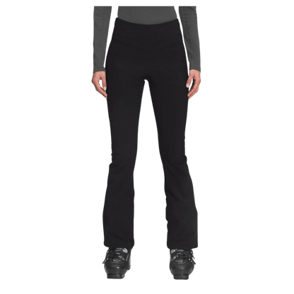 NORTH FACE WOMEN'S SNOGA PANTS - TNF BLACK - FRONT VIEW
