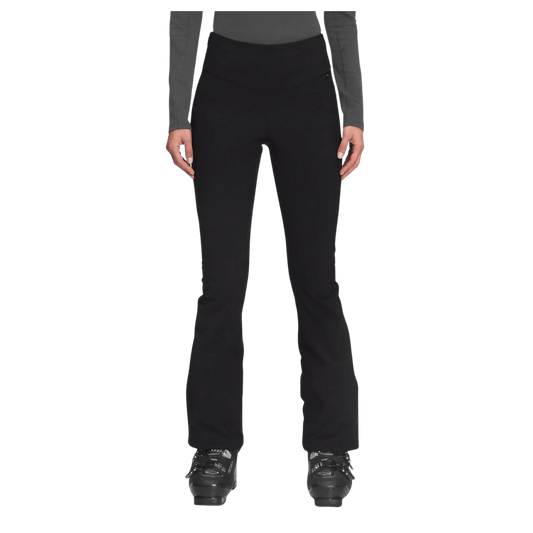 NORTH FACE WOMEN'S SNOGA PANTS - TNF BLACK - FRONT VIEW