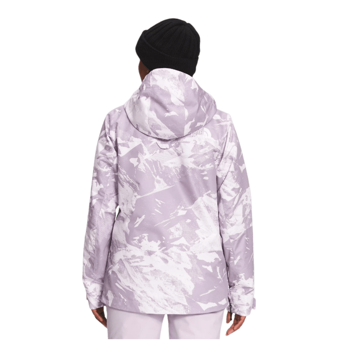 THE NORTH FACE WOMEN'S TANAGER JACKET - LAVENDER FOG - BACK VIEW