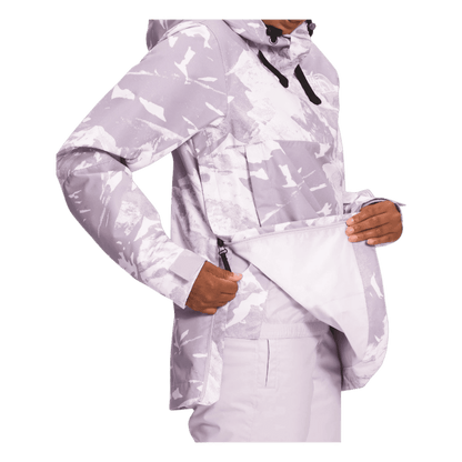 THE NORTH FACE WOMEN'S TANAGER JACKET - LAVENDER FOG - SIDE VIEW