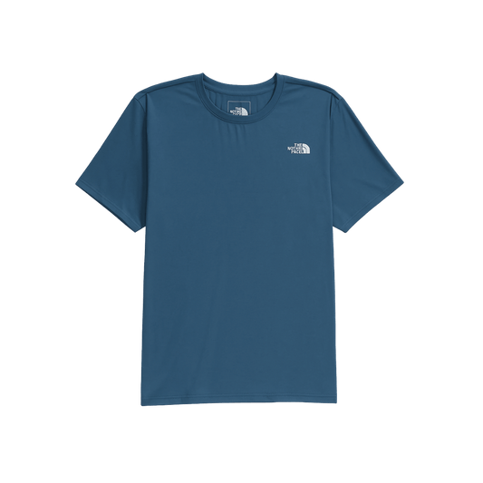 NORTH FACE MEN'S WANDER SHORT SLEEVE SHIRT - SHADY BLUE