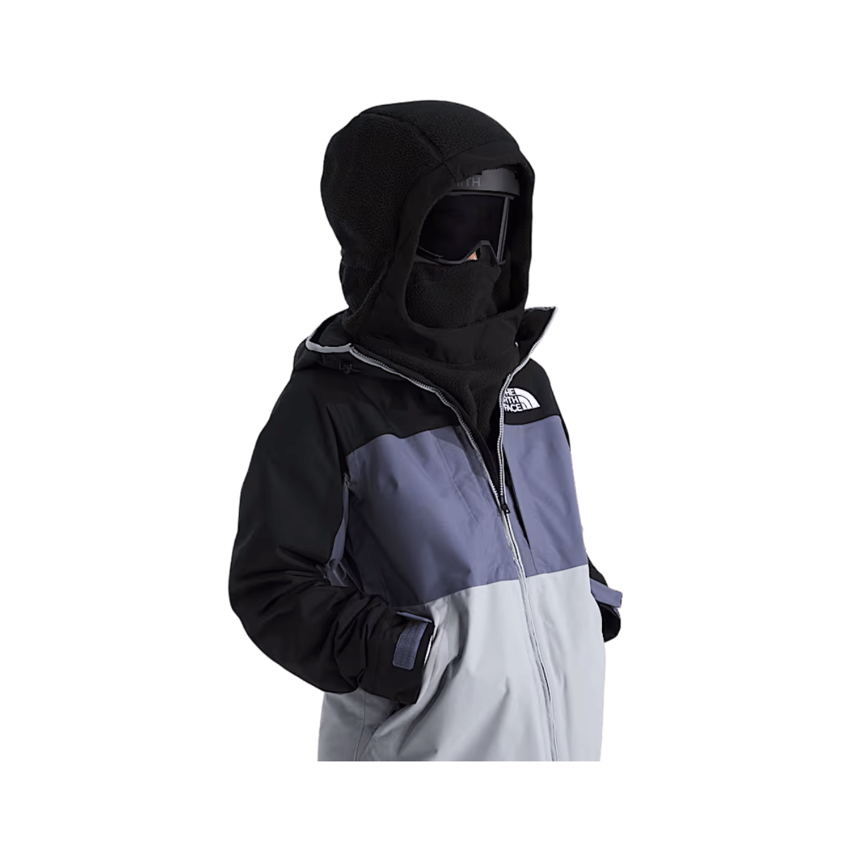 THE NORTH FACE WHIMZY POWDER HOOD - TNF BLACK - SIDE VIEW