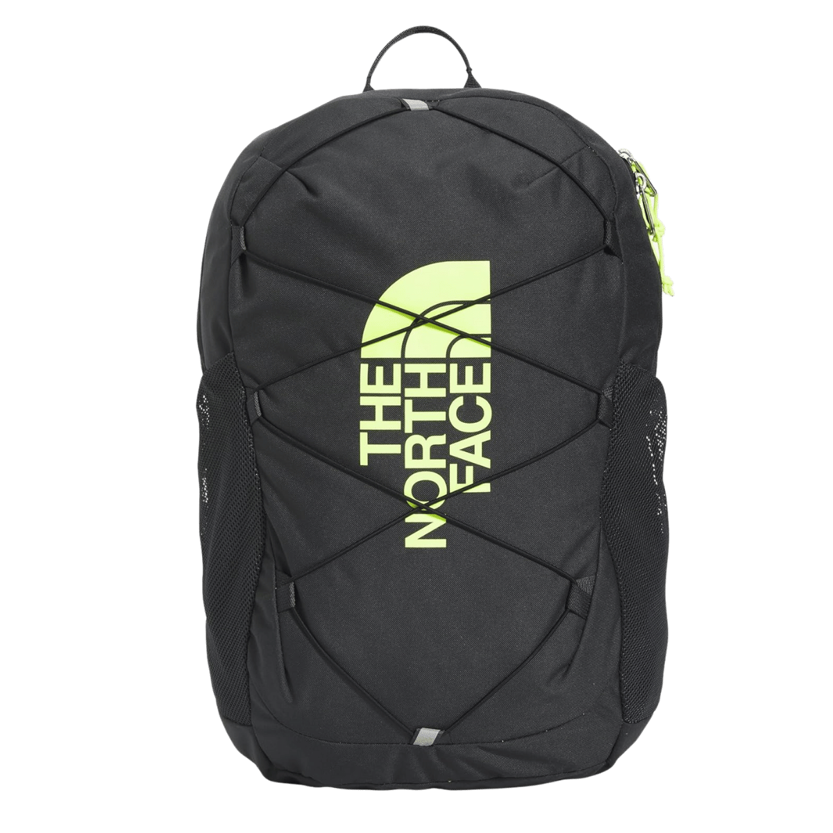 THE NORTH FACE YOUTH COURT JESTER BACKPACK - ONE SIZE -ASPHALT GREY YELLOW NPF