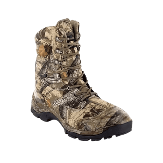 NORTHSIDE MEN'S CROSSITE 9 200GR WATERPROOF BOOTS - TAN CAMO - SIDE VIEW