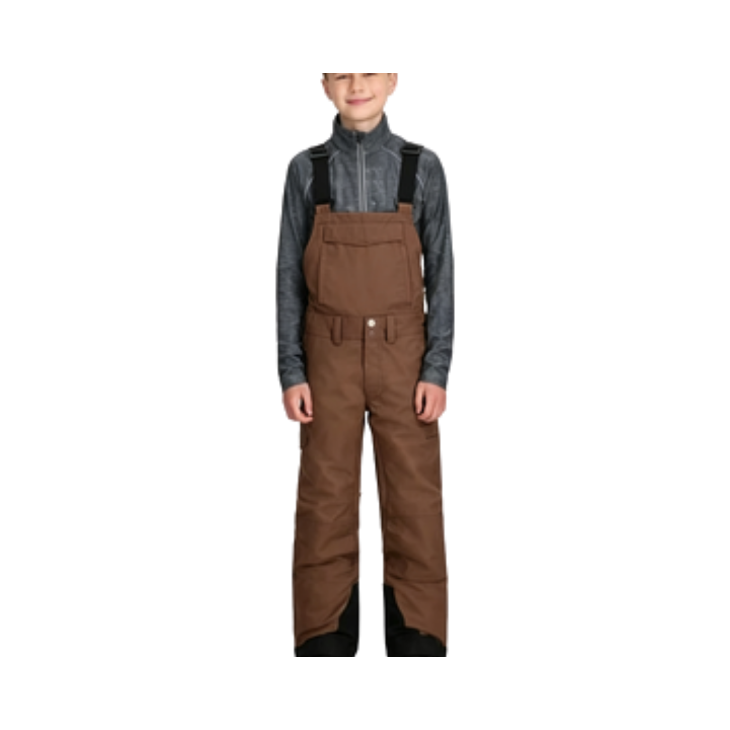 OBERMEYER B CARVER BIB PANT WALNUT
