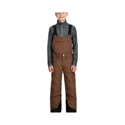 OBERMEYER B CARVER BIB PANT WALNUT