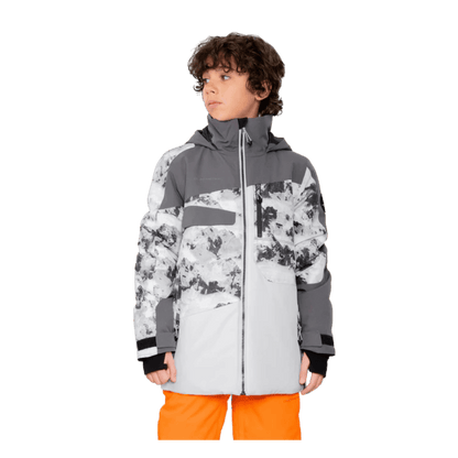 OBERMEYER BOY'S AXEL JACKET - FLY OVER - FRONT VIEW