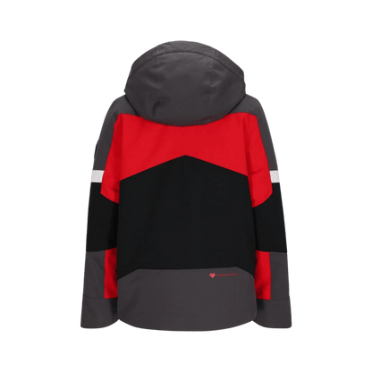 OBERMEYER BOY'S FLEET JACKET - BRAKE LIGHT - BACK VIEW