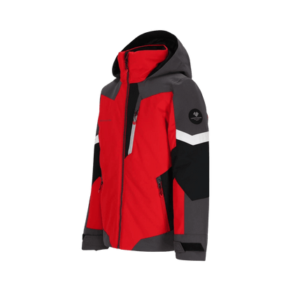 OBERMEYER BOY'S FLEET JACKET - BRAKE LIGHT - SIDE VIEW