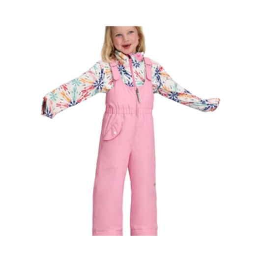OBERMEYER KG SNOVERALL BIB PANT POPSTAR PINK