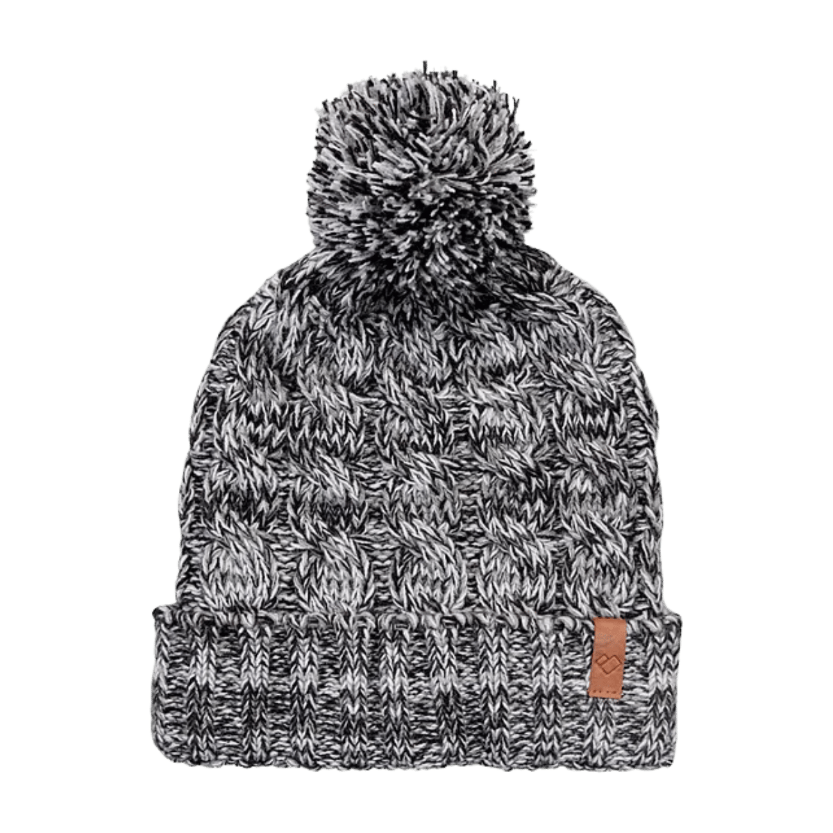 OBERMEYER GIRLS' SAN FRAN POM BEANIE - ONE SIZE - WHITE