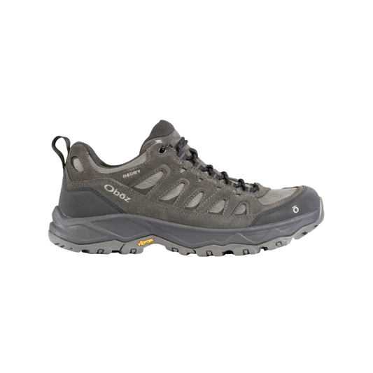 OBOZ SAWTOOTH ASCENT LOW B-DRY WIDE CHARCOAL