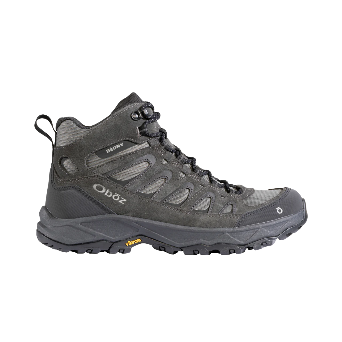OBOZ SAWTOOTH ASCENT MID B DRY WIDE CHARCOAL