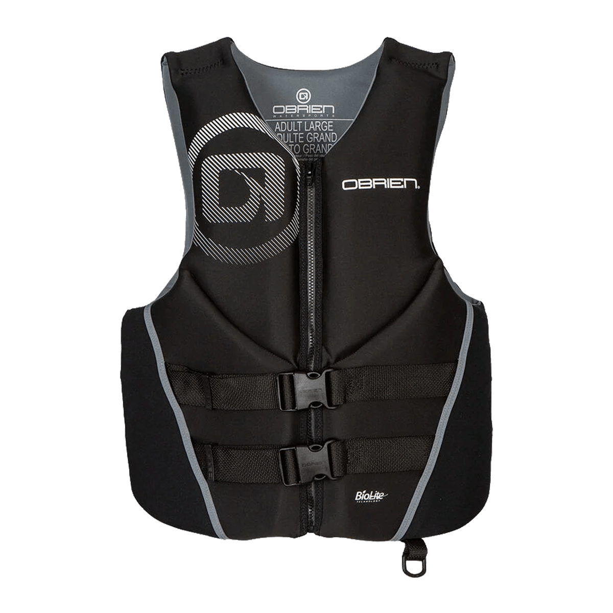 O'BRIEN TRADITIONAL RS LIFE JACKET BLACK