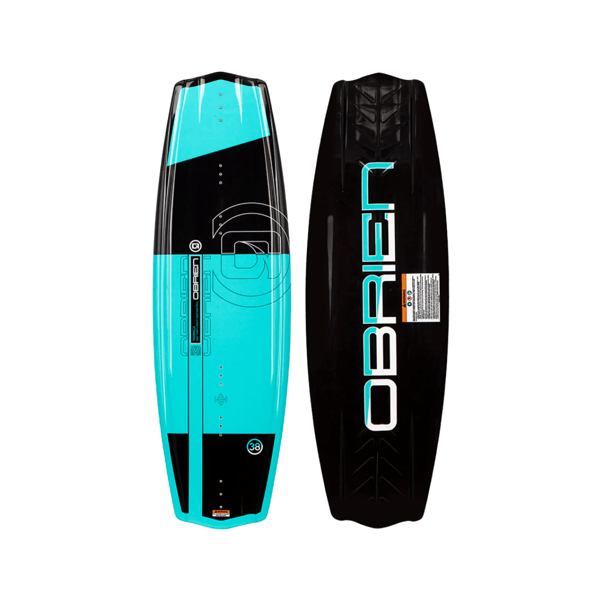 OBRIEN VALHALLA SERIES WAKEBOARD - 138 - FRONT/BACK VIEW