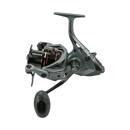OKUMA CEYMAR A BAITFEEDER SPIN REEL - 500 - SIDE VIEW