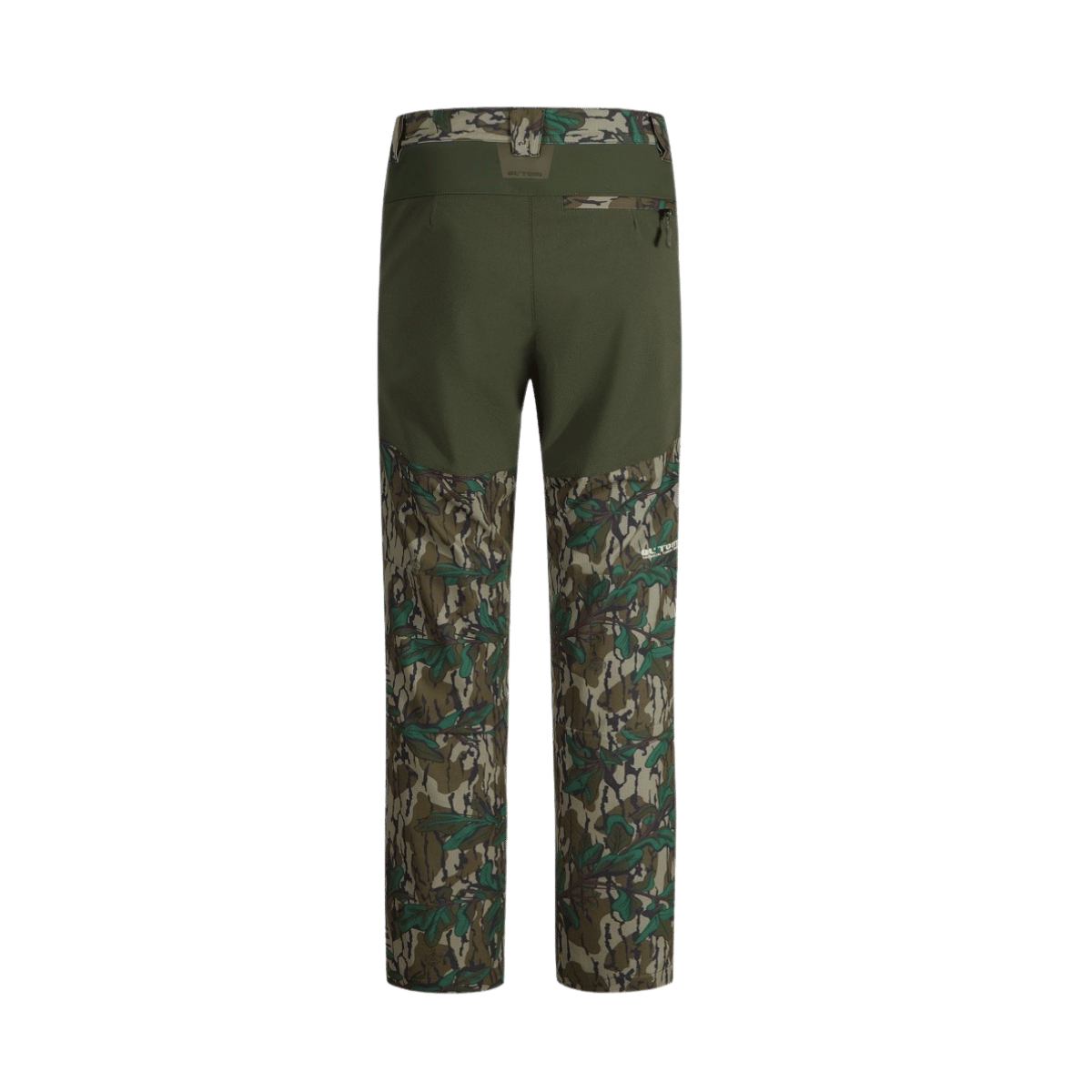 OL`TOM WOMEN'S SWT TURKEY PANT - GREENLEAF - BACK VIEW
