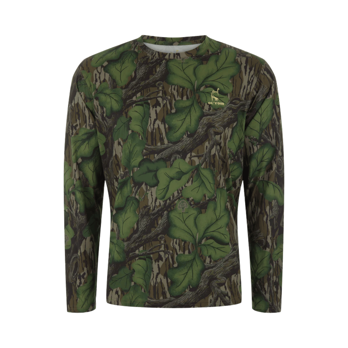 OL`TOM TECHNICAL TURKEY GEAR PERF CREW CAMO PRINT LS FULL FOLIAGE