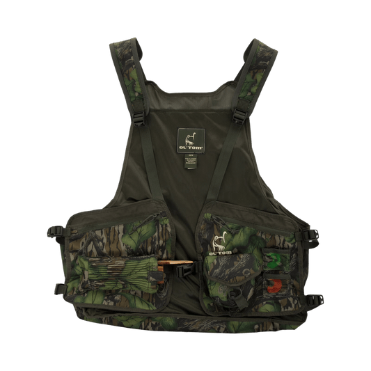 OL`TOM TECHNICAL TURKEY GEAR TURKEY STRAP VEST FULL FOLIAGE