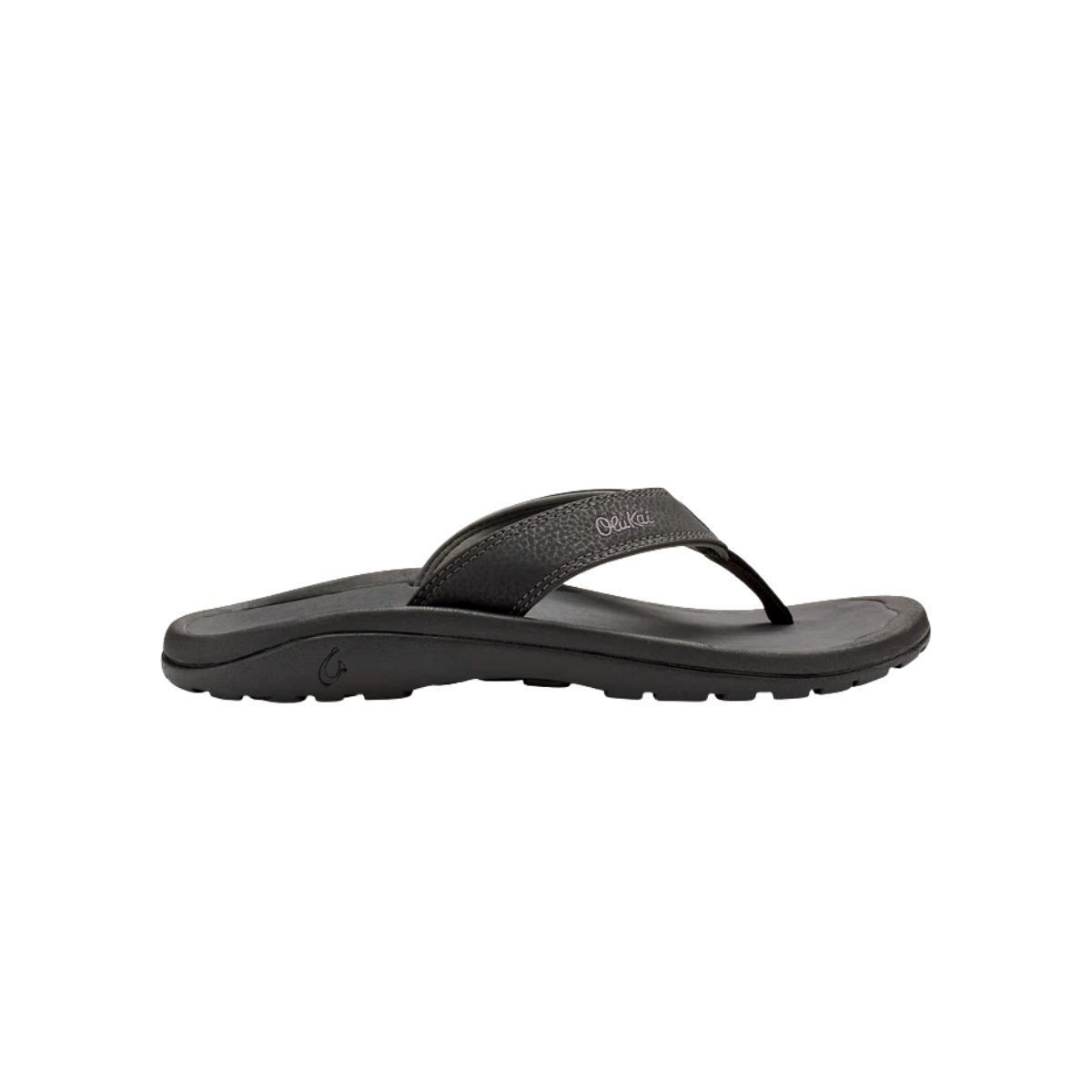 OLUKAI OHANA SANDAL BLACK DARK SHADOW