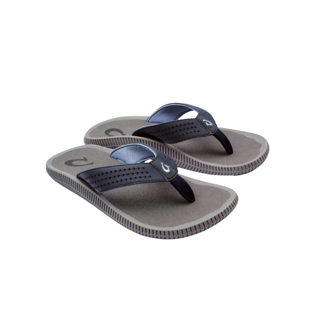 OLUKAI ULELE SANDAL BLUE DEPTH CHARCOAL