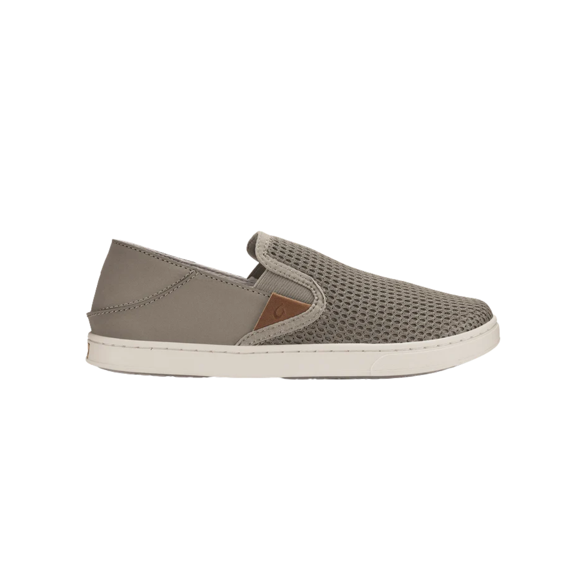 OLUKAI W PEHUEA SLIP ON TAUPE GREY