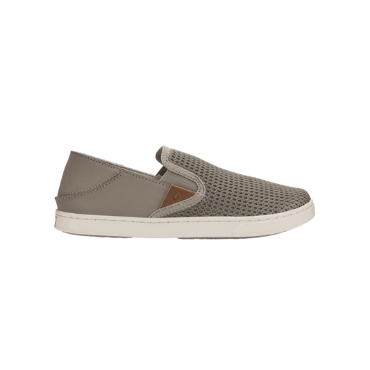 OLUKAI W PEHUEA SLIP ON TAUPE GREY