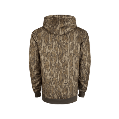 OL`TOM EDDY EMBOSSED SOLID HOODIE - BOTTOMLAND - BACK