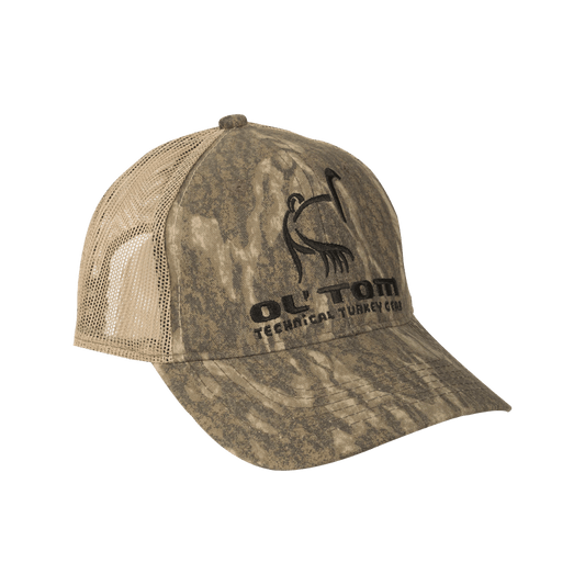 OL`TOM MESH BACK CAMO CAP - BOTTOMLAND