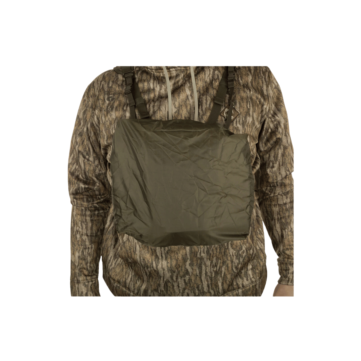 OL`TOM RUN-N-GUN TURKEY CHEST PACK - BOTTOMLAND - IN MODEL FRONT